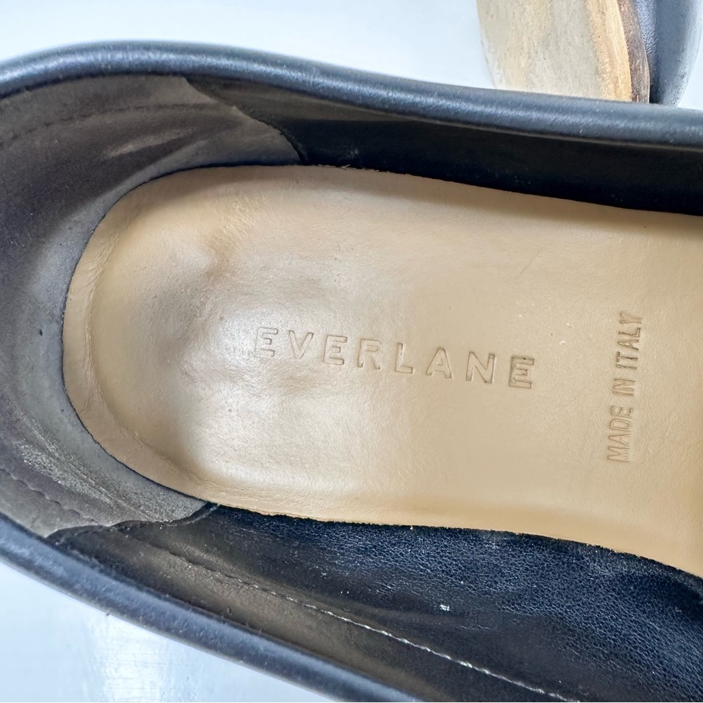 Everlane Leather The Modern Loafer Black Size 7.5 - Picture 10 of 10